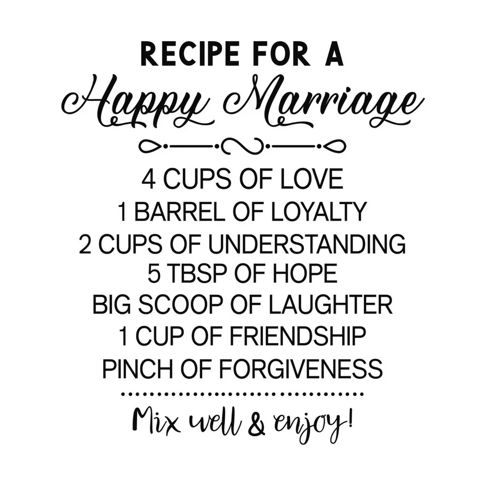 “Recipe for” kitchen hand towel pick design